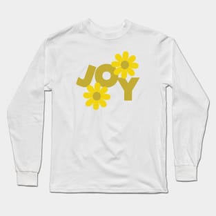 Joy (yellows) Long Sleeve T-Shirt